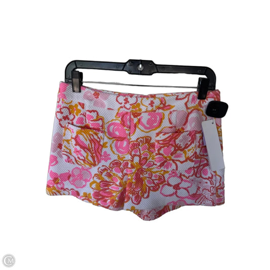 Shorts Designer By Lilly Pulitzer In Orange & Pink, Size: 6