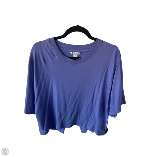 Athletic Top Short Sleeve By Athleta In Purple, Size: S