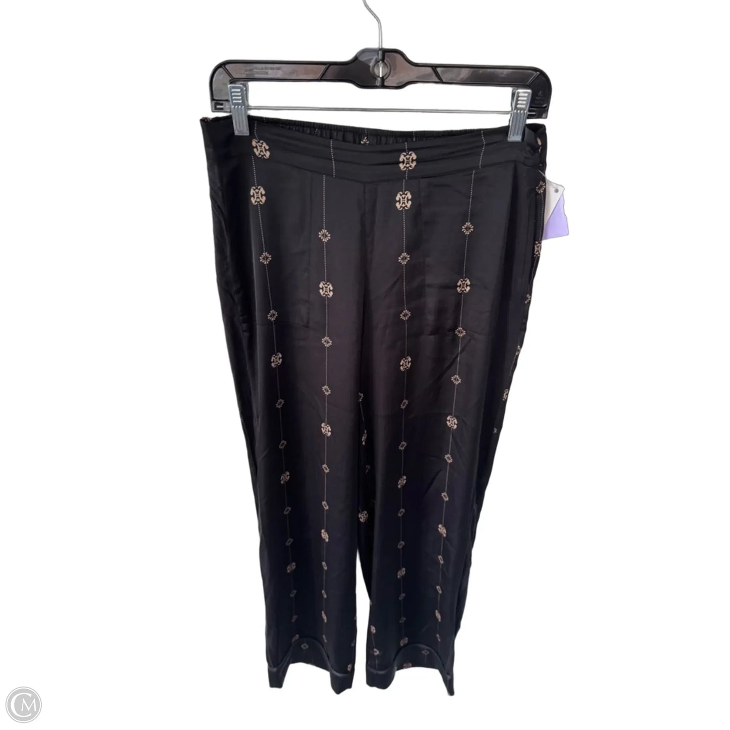 Pajamas 2pc By Soma In Black & Tan, Size: Xs