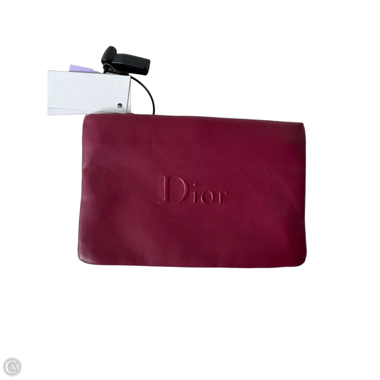 Makeup Bag Luxury Designer By Dior, Size: Small