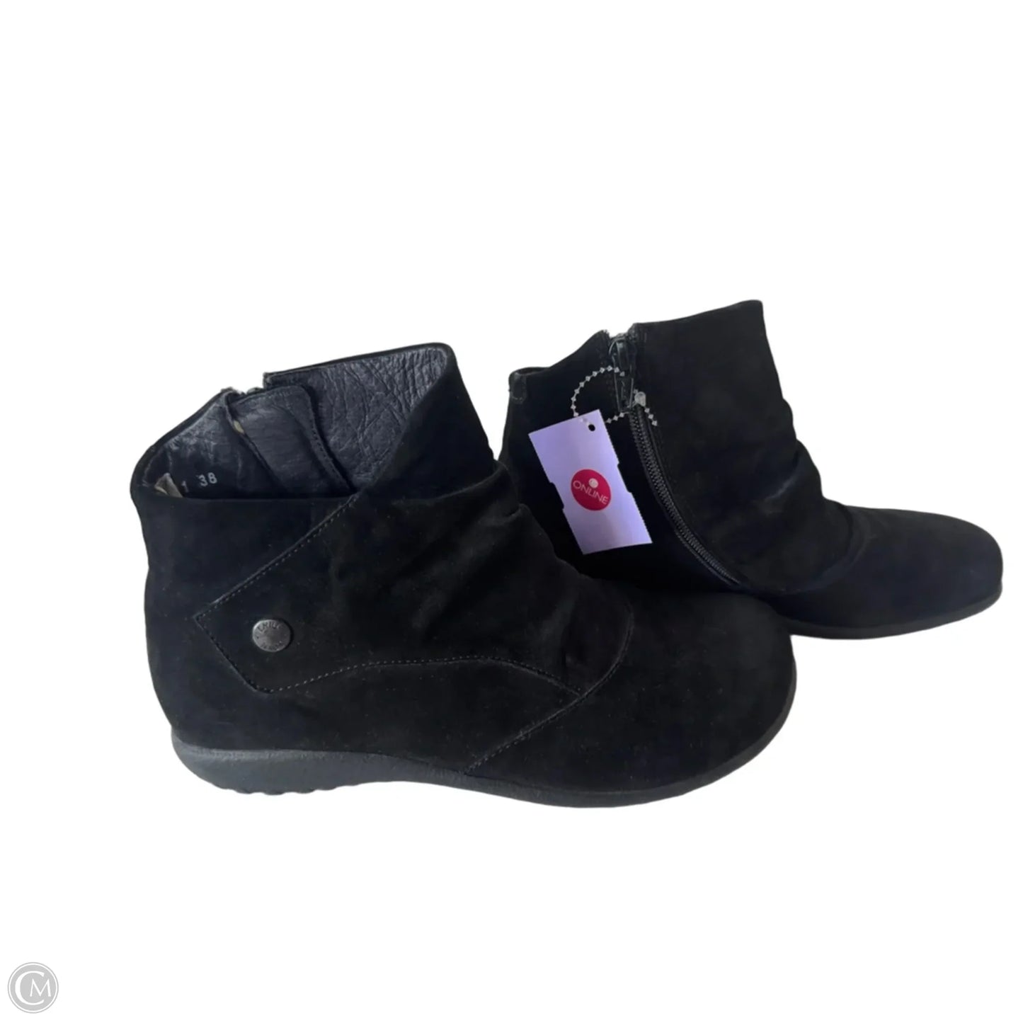 Boots Ankle Flats By Naot In Black, Size: 7