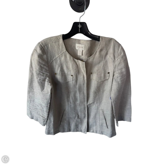 Blazer By Chicos In Gold, Size: S