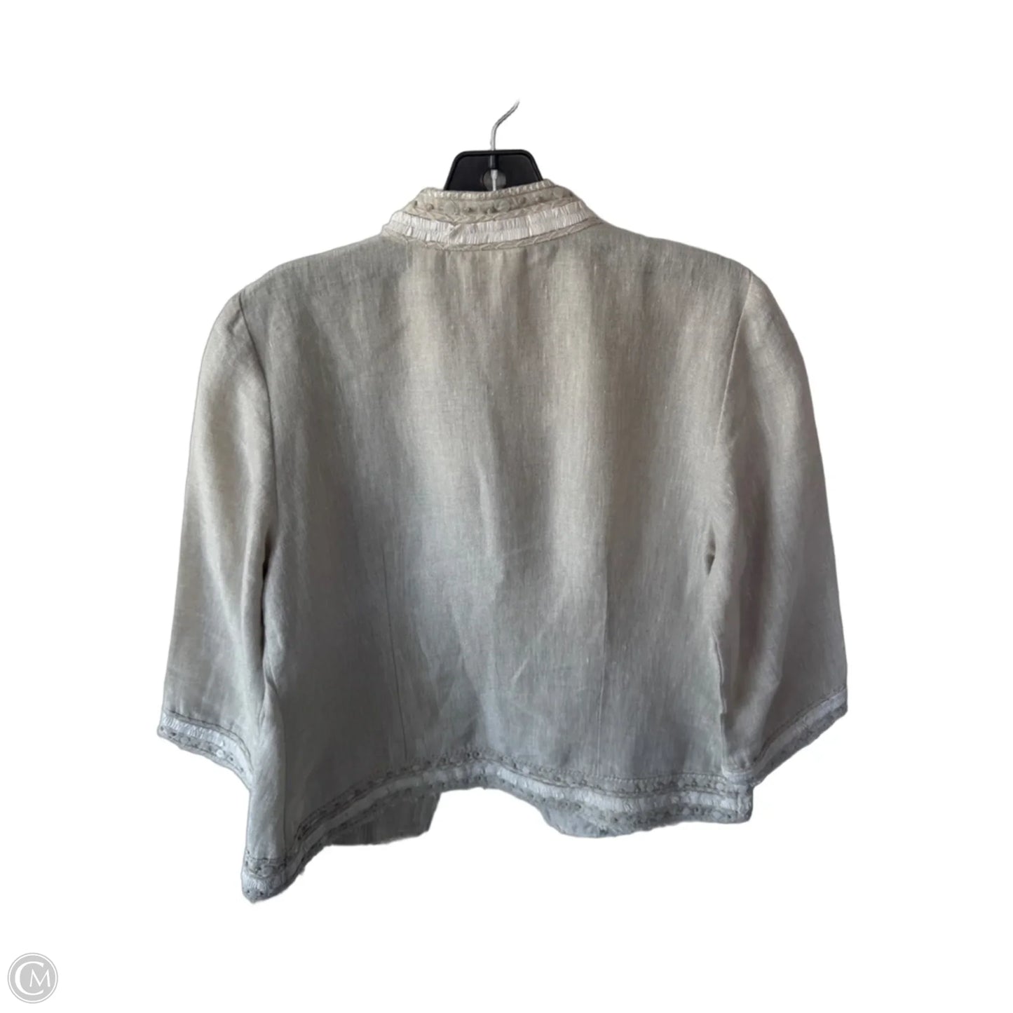 Blazer By Chicos In Tan, Size: S