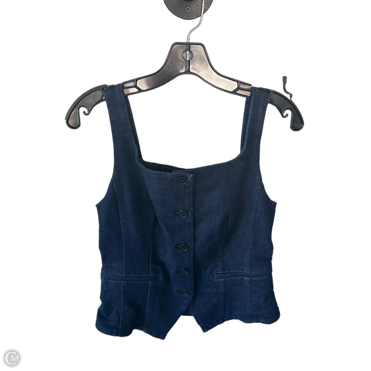 Vest Other By Spanx In Blue Denim, Size: S