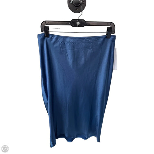 Skirt Midi By Skies Are Blue In Blue, Size: 12