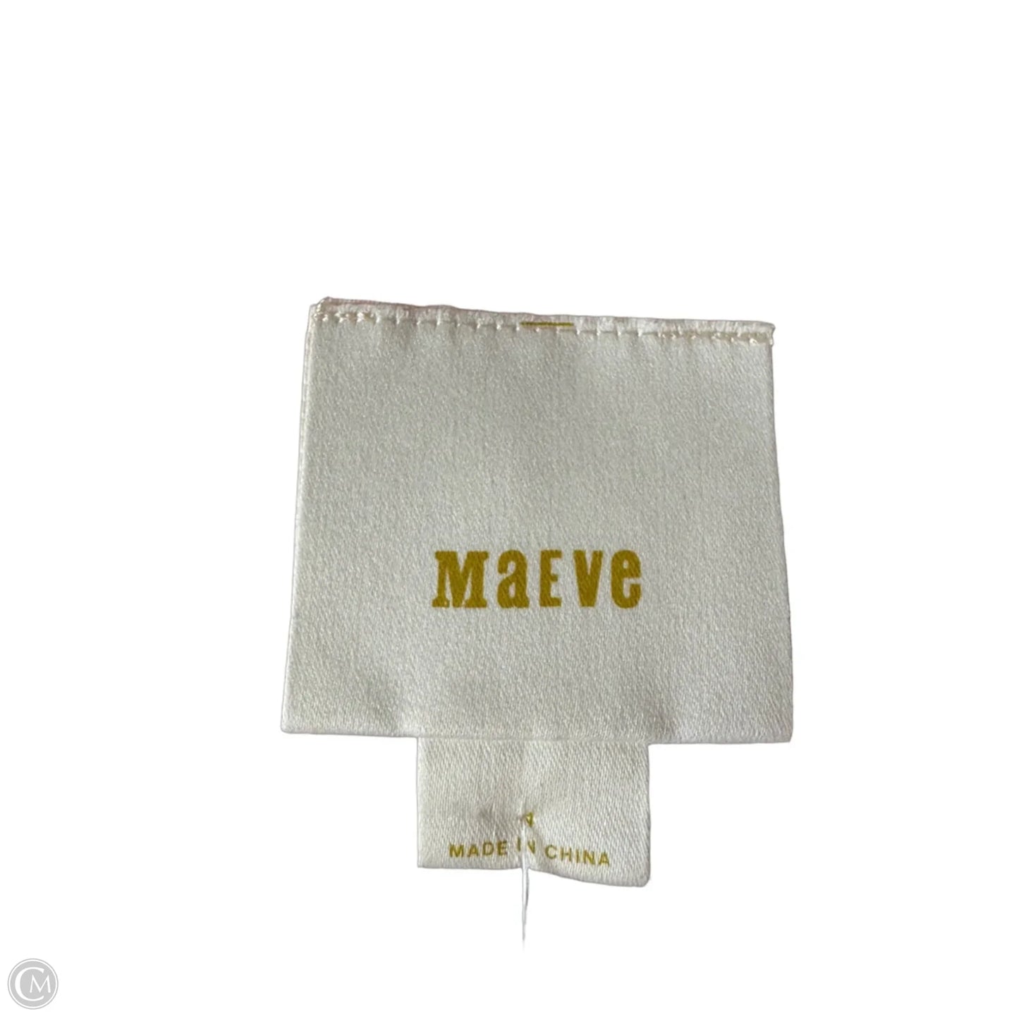 Top Sleeveless By Maeve In Green & Pink, Size: S