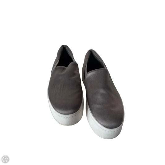 Shoes Sneakers By Vince In Silver, Size: 5.5