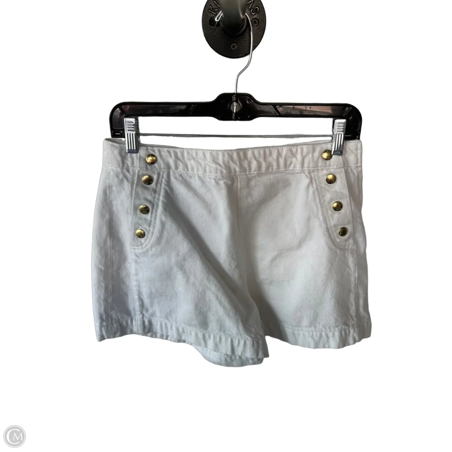 Shorts By Frame In White Denim, Size: 6