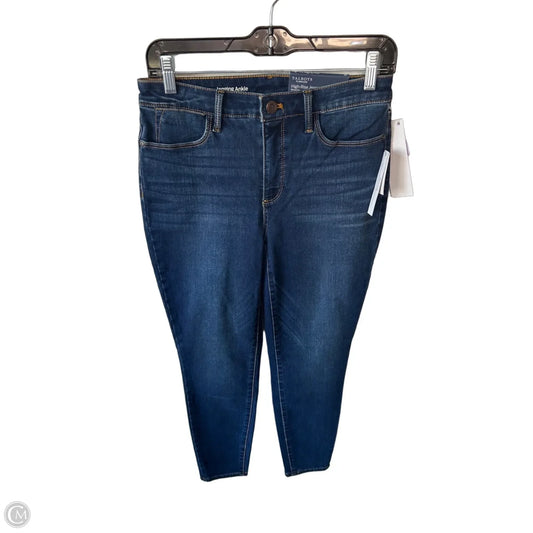 Jeans Skinny By Talbots In Blue Denim, Size: 6p