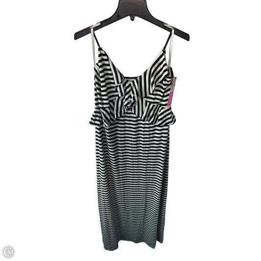 Dress Casual Maxi By Max Studio In Black & White, Size: Xl
