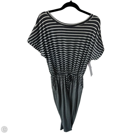 Jumpsuit By Gilli In Grey & White, Size: L