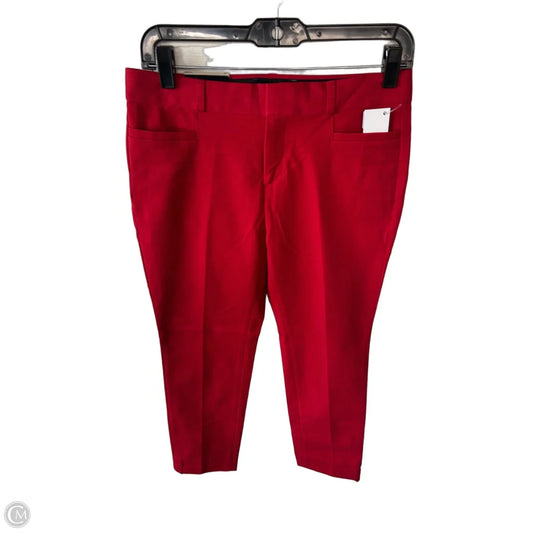 Pants Dress By Banana Republic In Red, Size: 2p