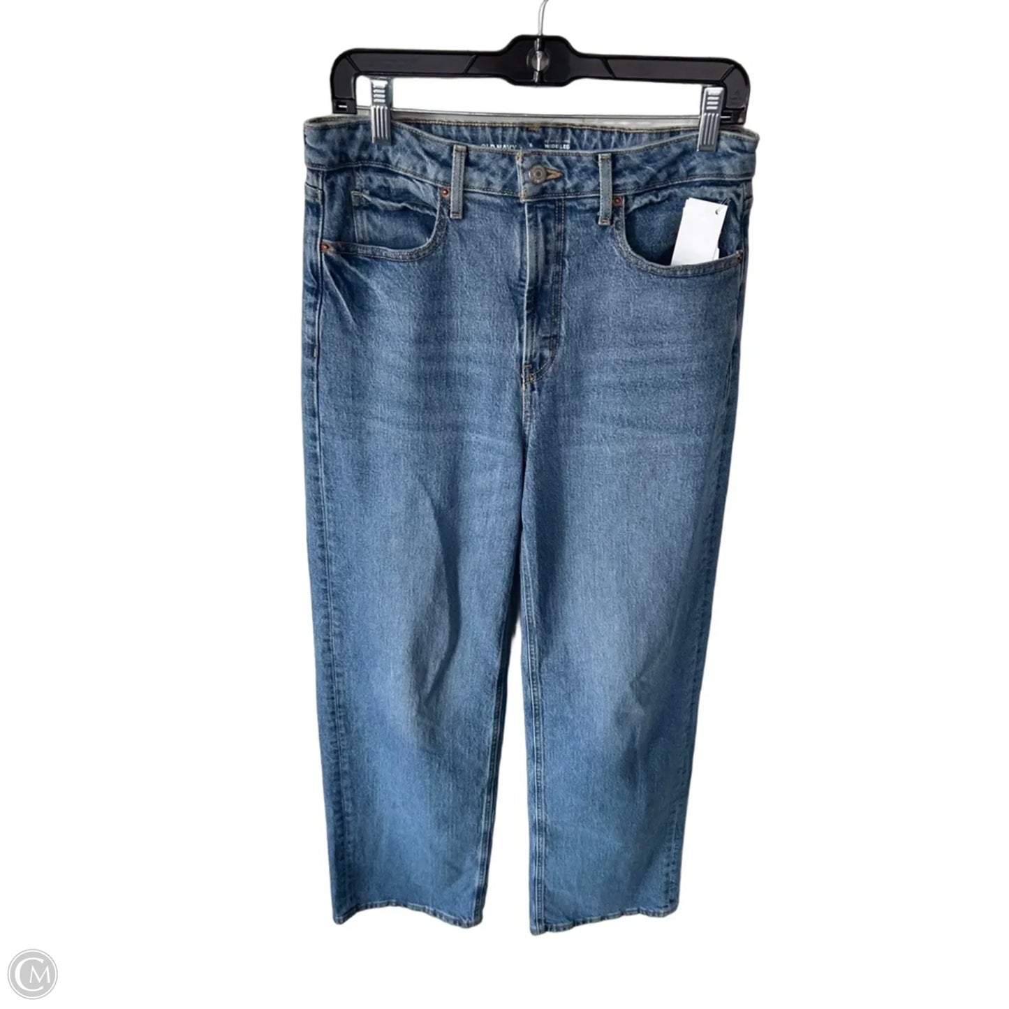 Jeans Wide Leg By Old Navy In Blue Denim, Size: 6l