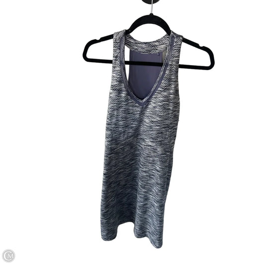 Athletic Dress By Mpg In Purple & White, Size: L