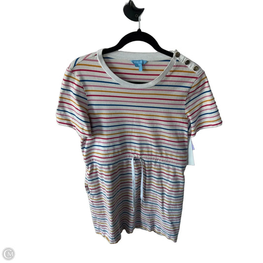 Dress Casual Short By Draper James In Cream & Pink, Size: S