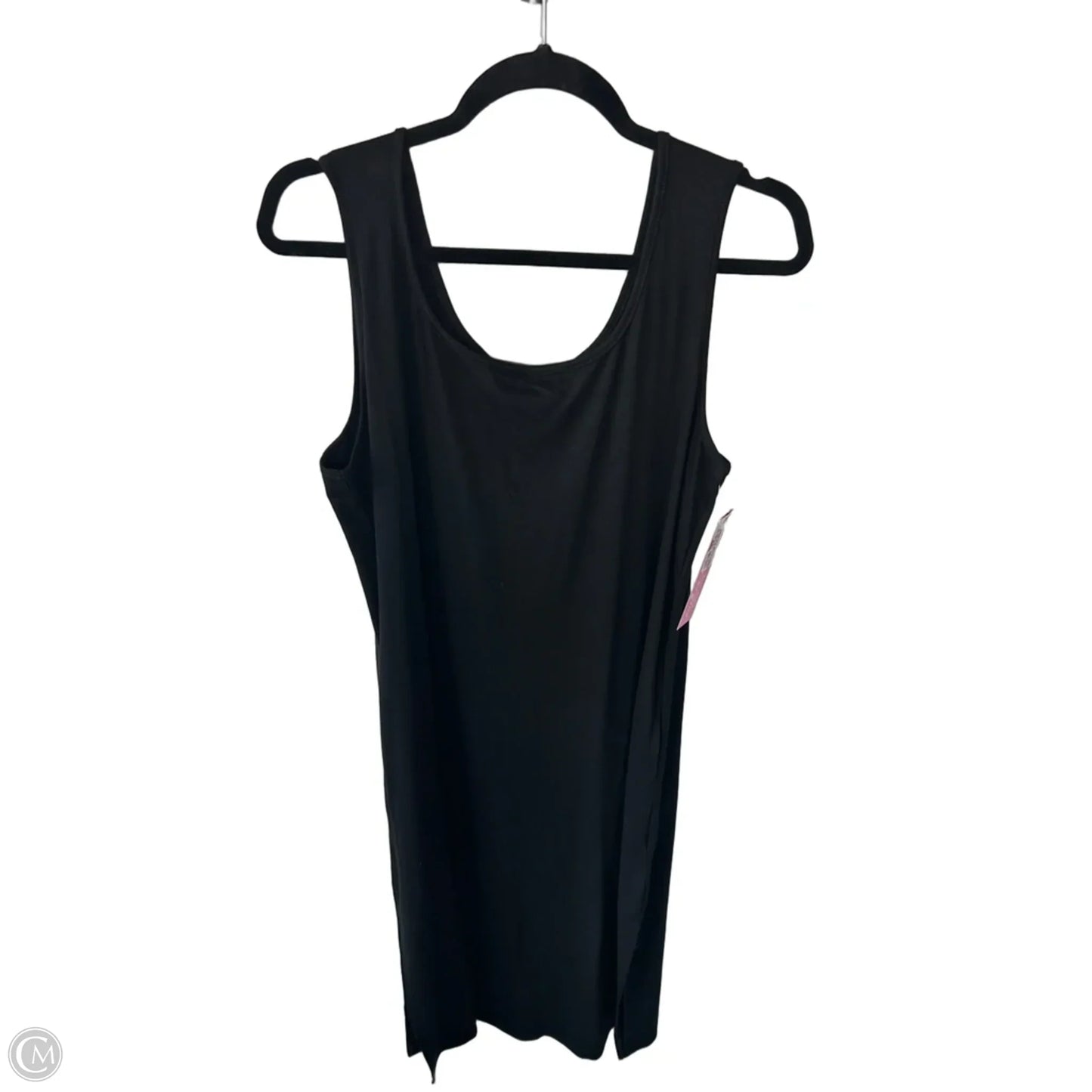 Dress Casual Midi By Clothes Mentor In Black, Size: Xl