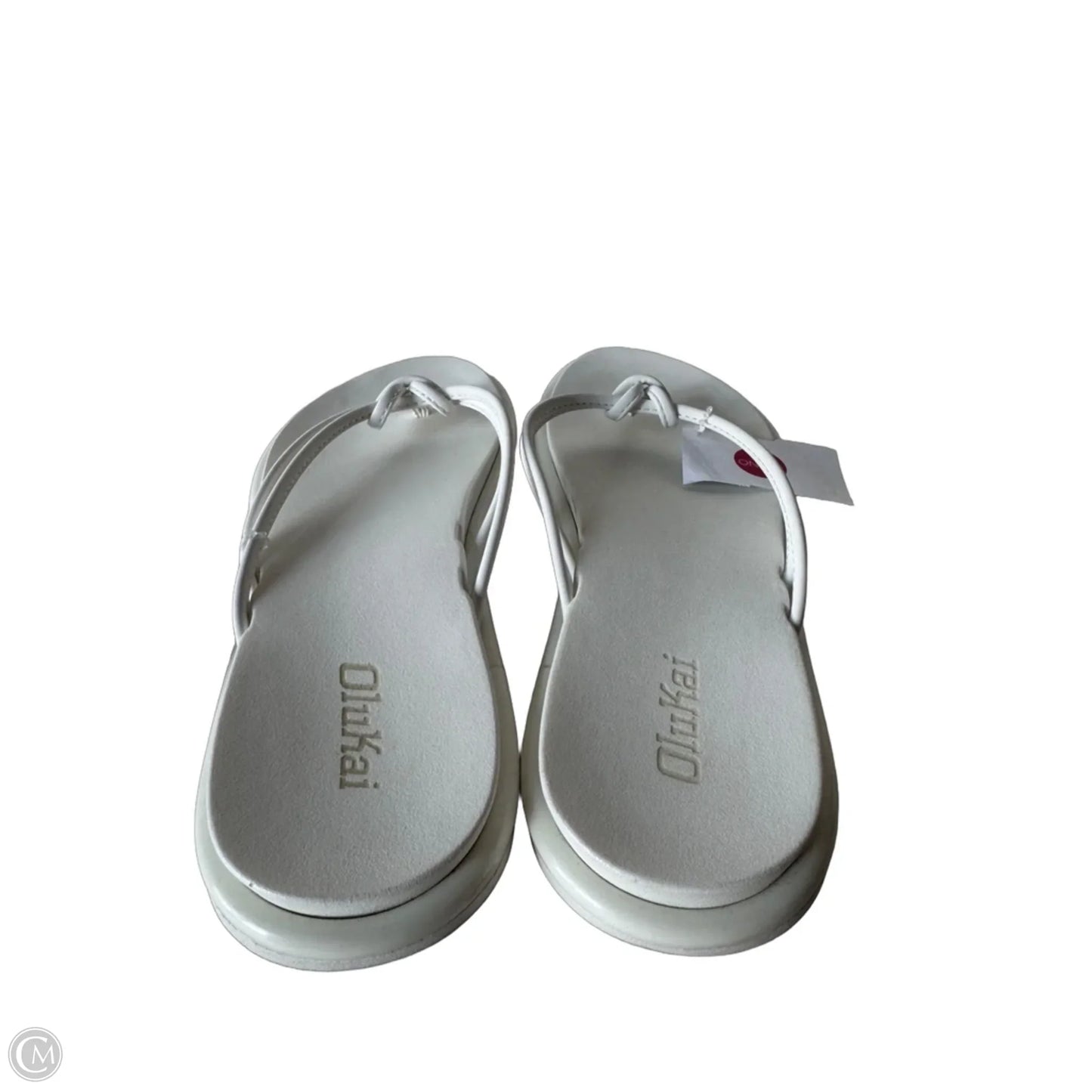 Sandals Flip Flops By Olukai In White, Size: 7