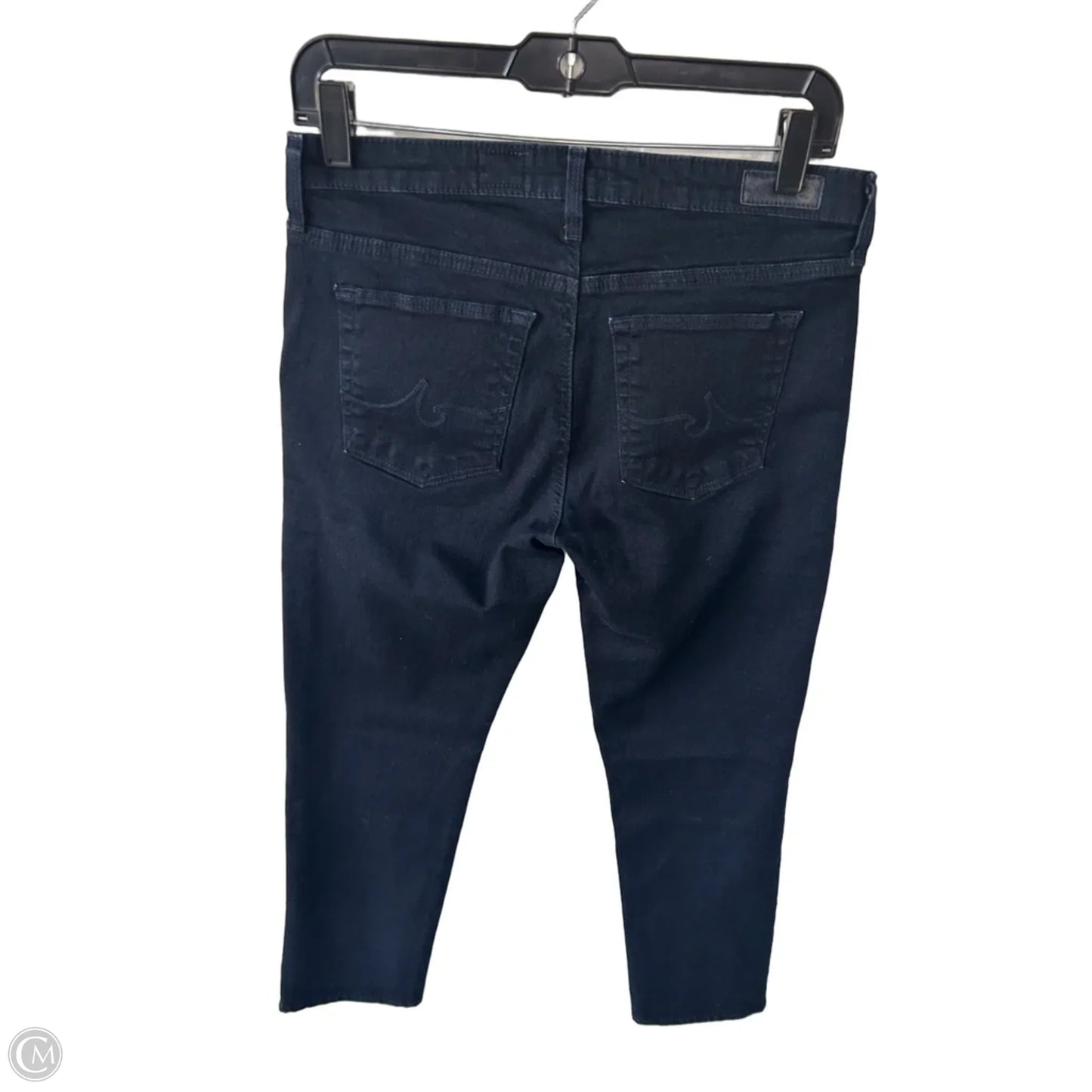 Jeans Straight By Adriano Goldschmied In Blue Denim, Size: 8