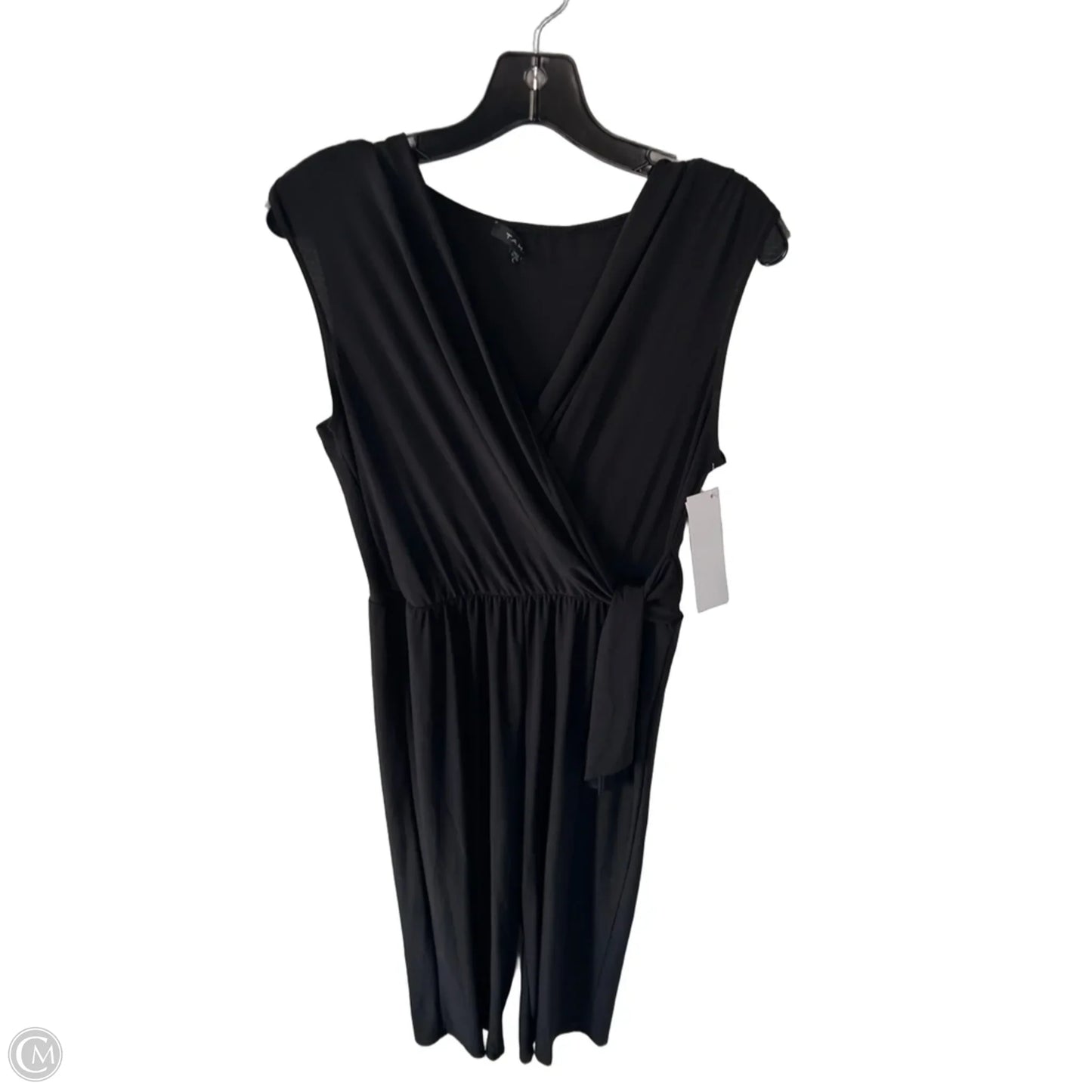 Jumpsuit By Tahari In Black, Size: L
