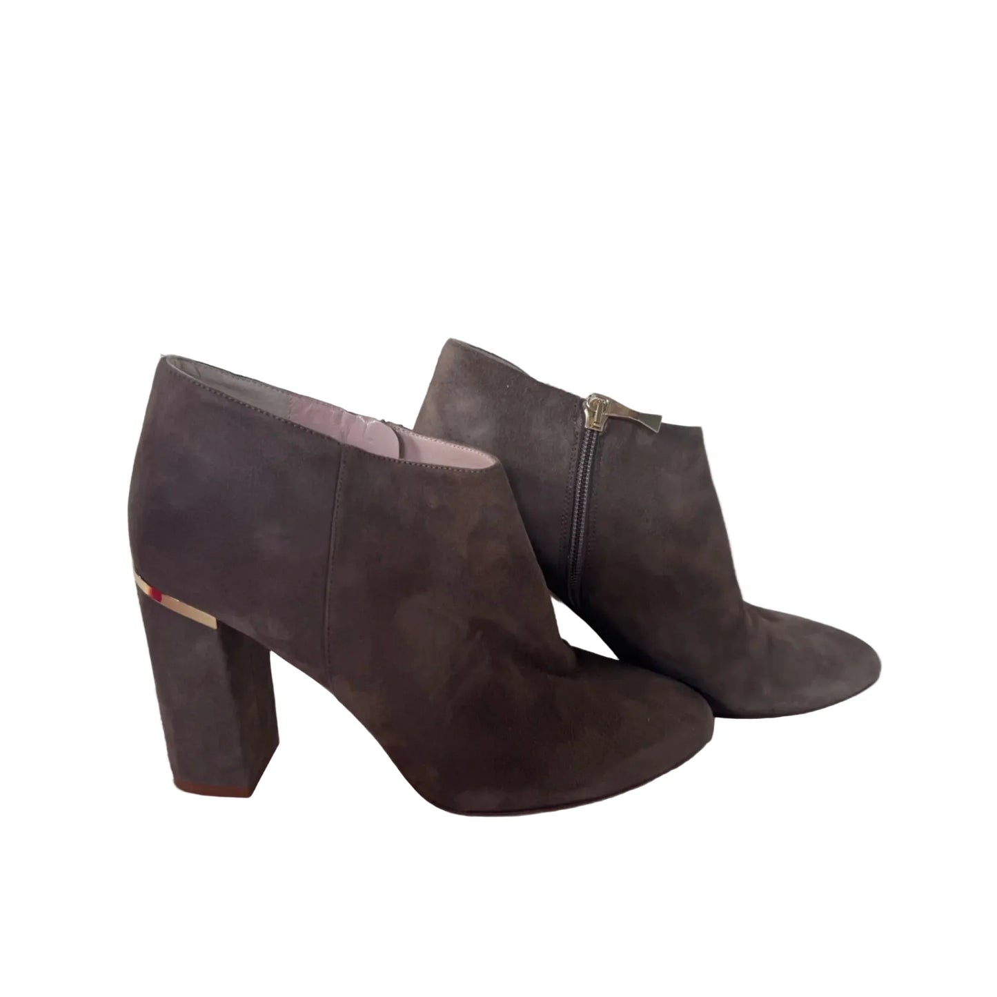 Boots Designer By Kate Spade In Brown, Size: 8