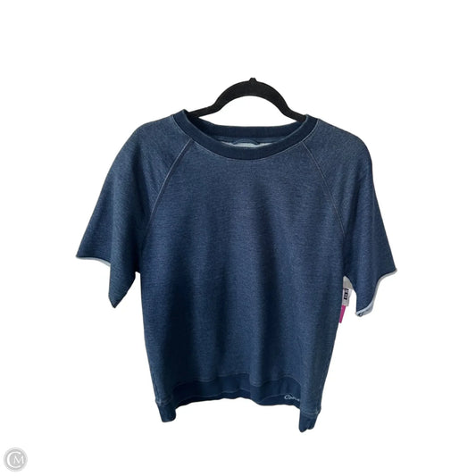 Sweatshirt Crewneck By Lucky Brand In Blue, Size: L