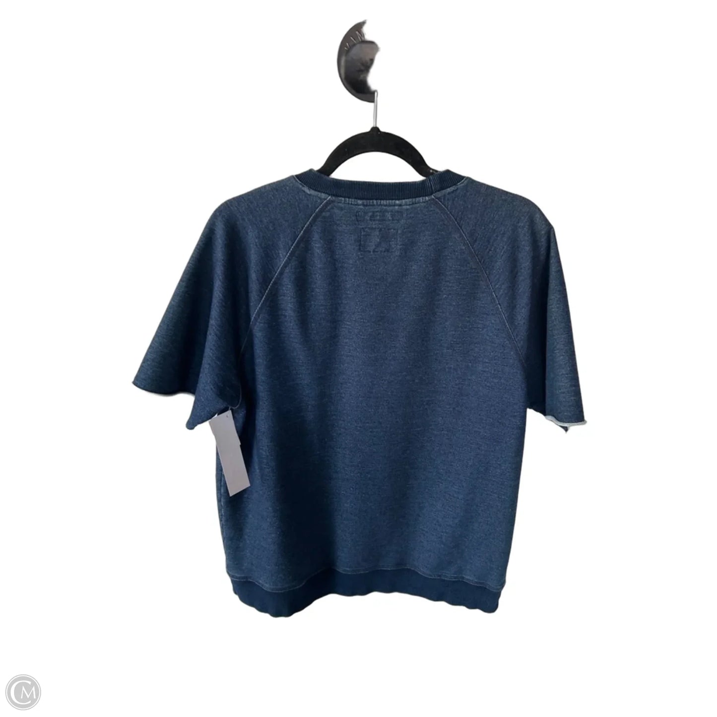 Sweatshirt Crewneck By Lucky Brand In Blue, Size: L