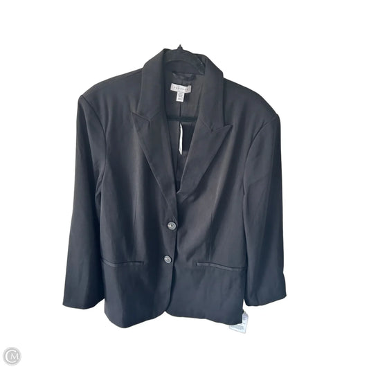 Blazer By Topshop In Black, Size: M