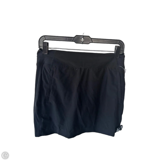 Athletic Skort By Athleta In Black, Size: 4