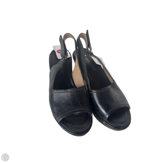 Sandals Heels Block By Naturalizer In Black, Size: 6