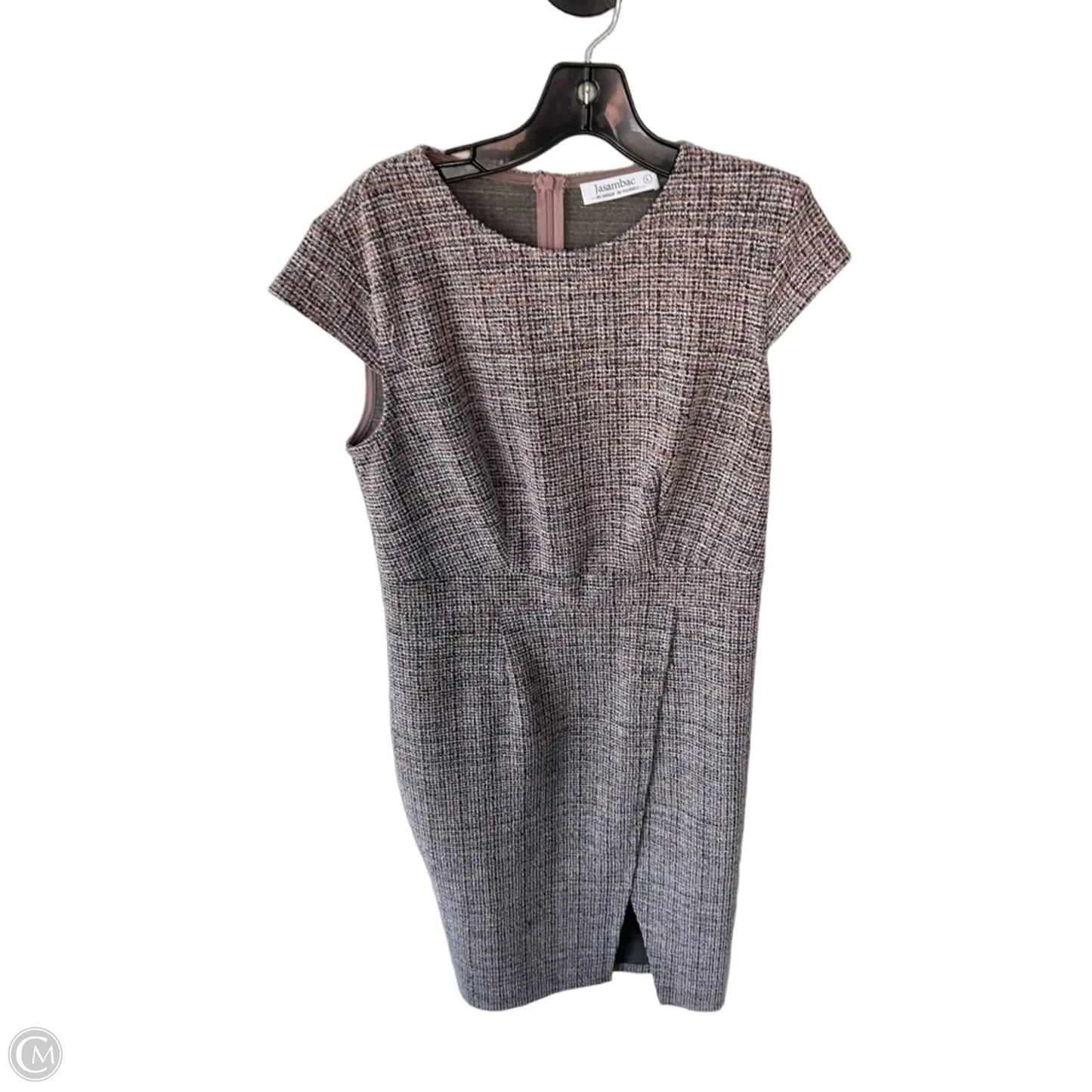 Dress Work By Clothes Mentor In Black & Pink, Size: L