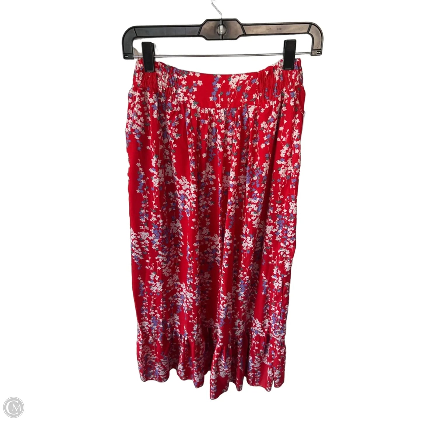 Skirt Set 2pc By Cme In Red & White, Size: S
