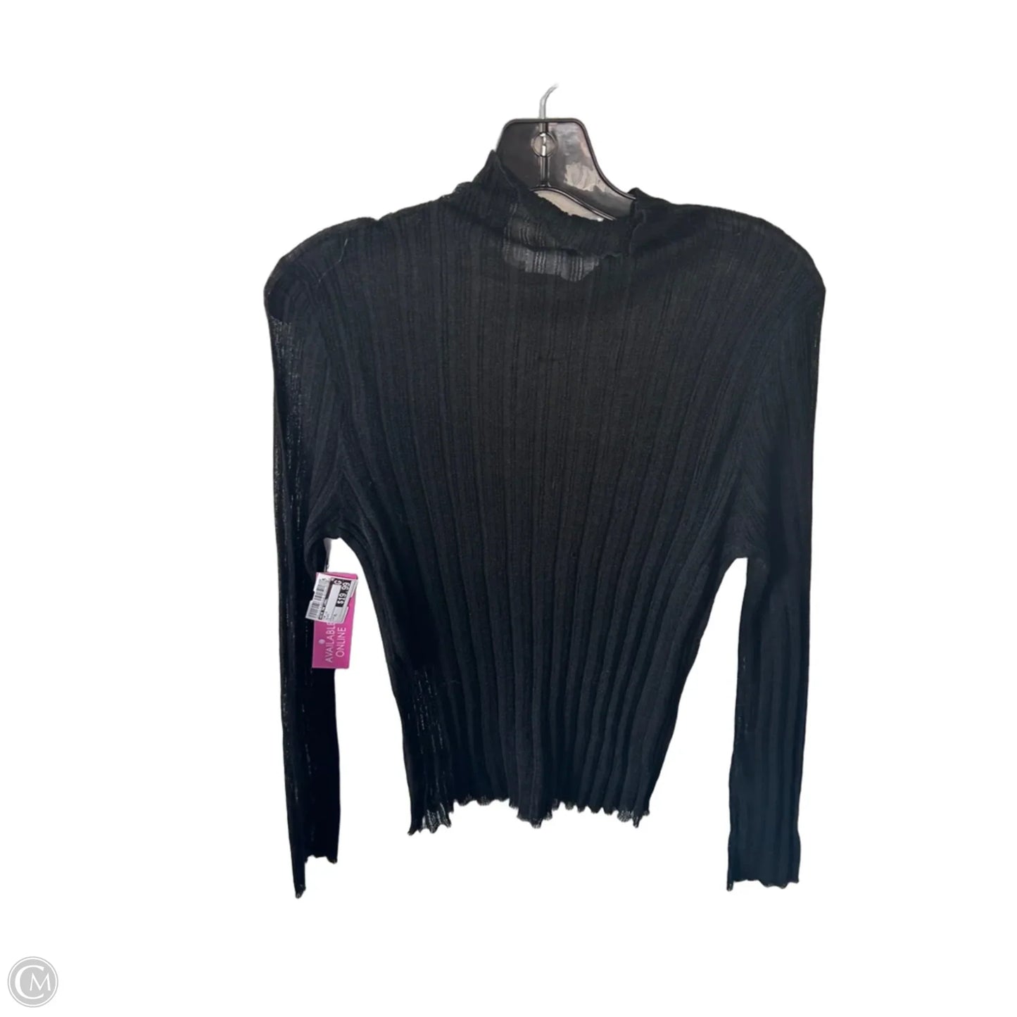 Top Long Sleeve By Astr The Label In Black, Size: Xl