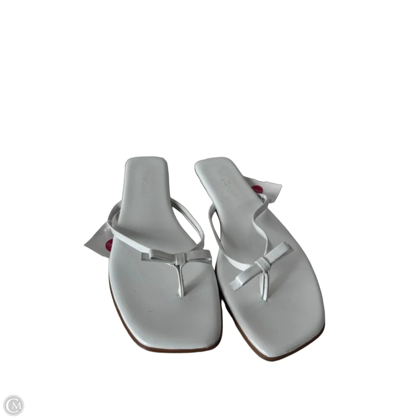 Sandals Flip Flops By Jeffrey Campbell In White, Size: 10