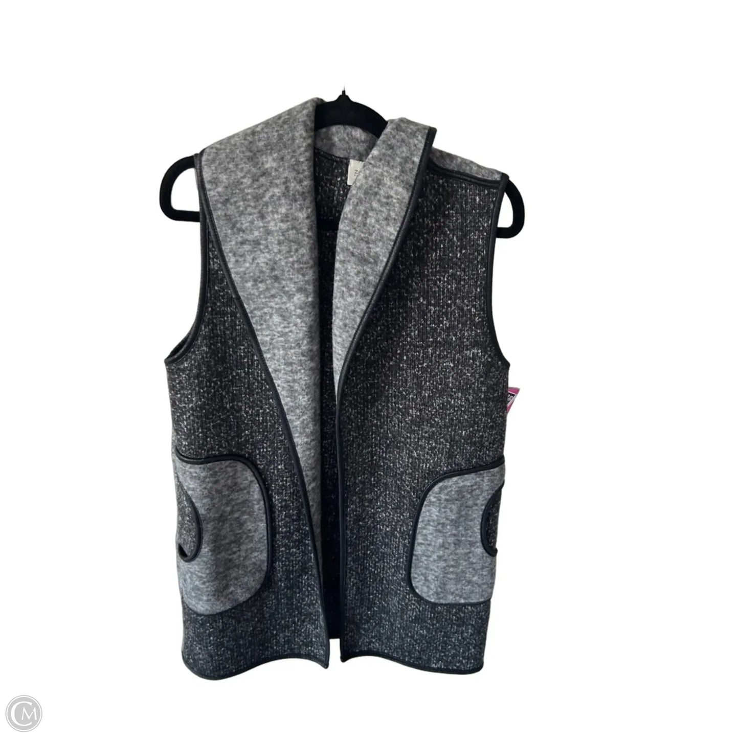 Vest Other By Zenergy By Chicos In Grey, Size: M