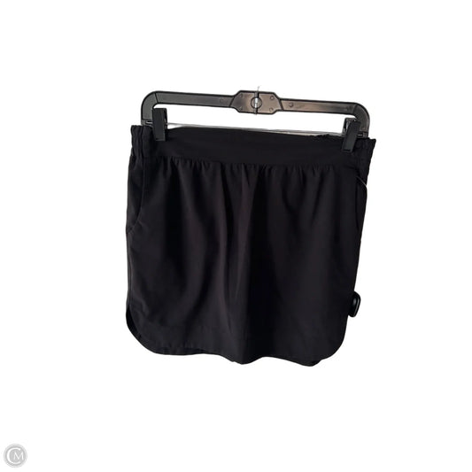 Athletic Skort By Athleta In Black, Size: S
