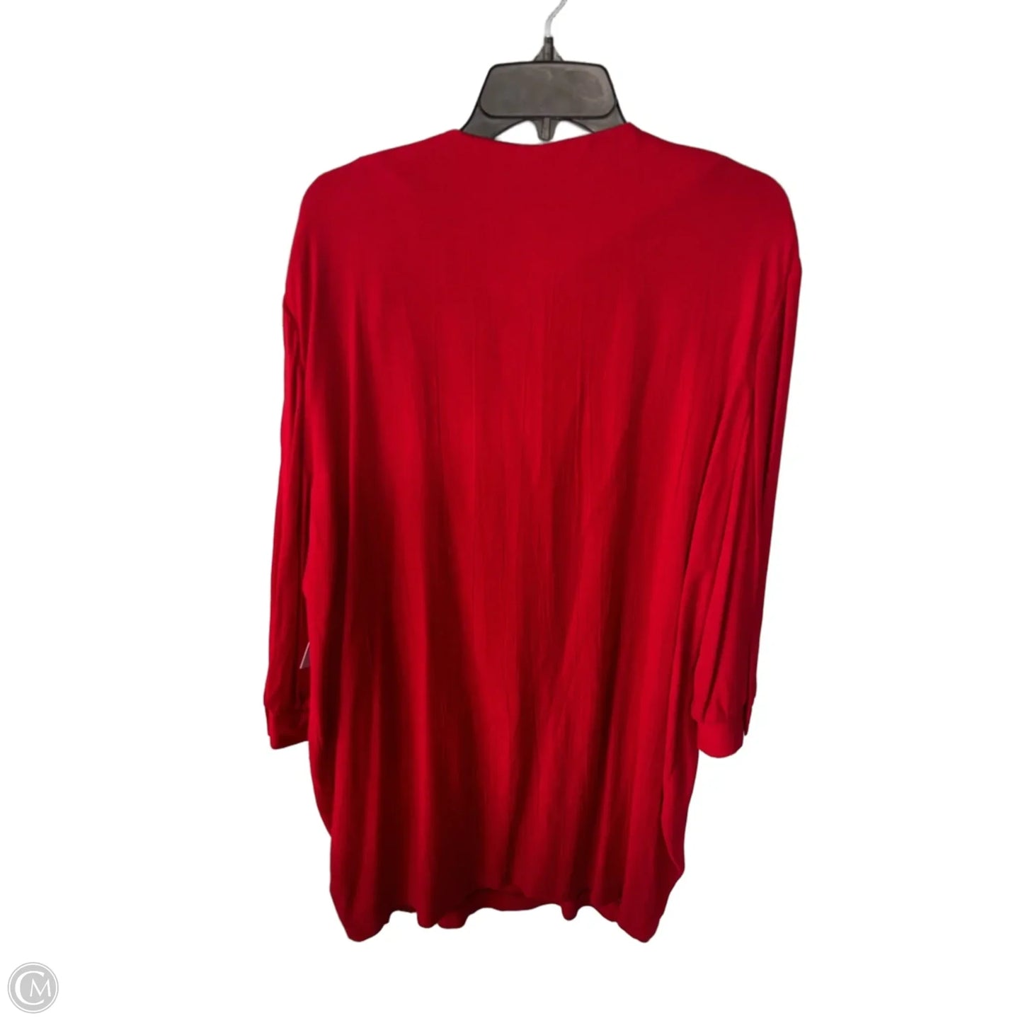 Dress Party Midi By Leslie Fay In Red, Size: 3x