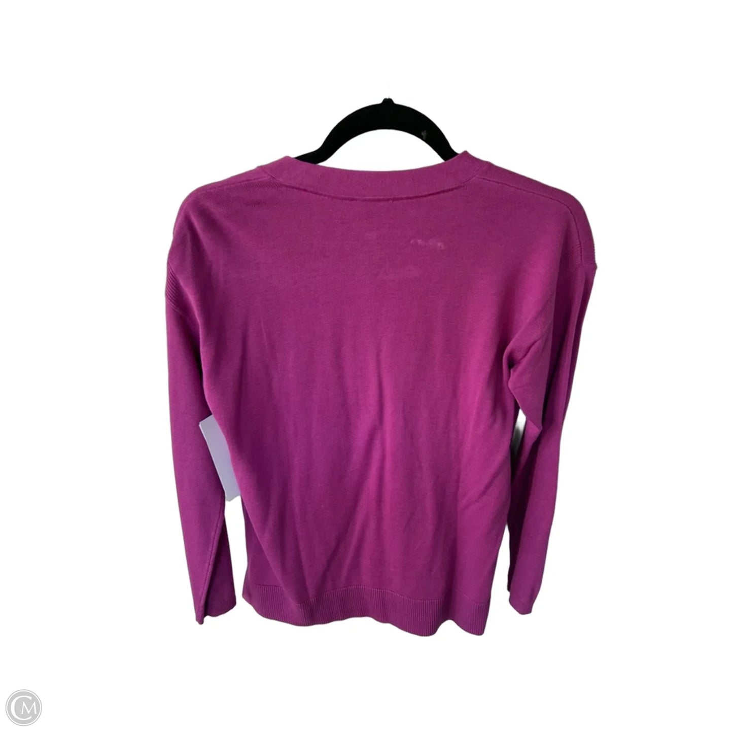 Sweater Cardigan By Talbots In Purple, Size: Sp