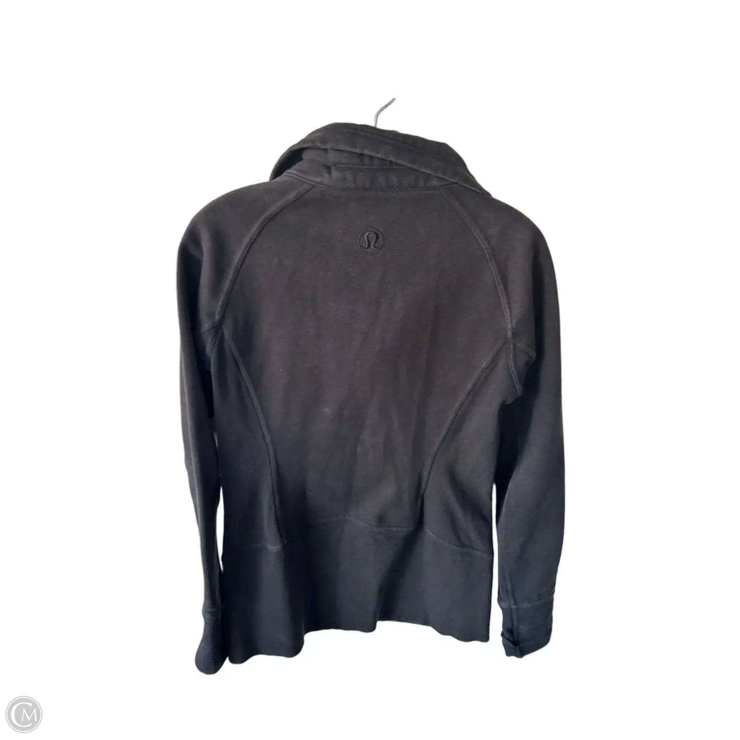 Athletic Sweatshirt Collar By Lululemon In Black, Size: S
