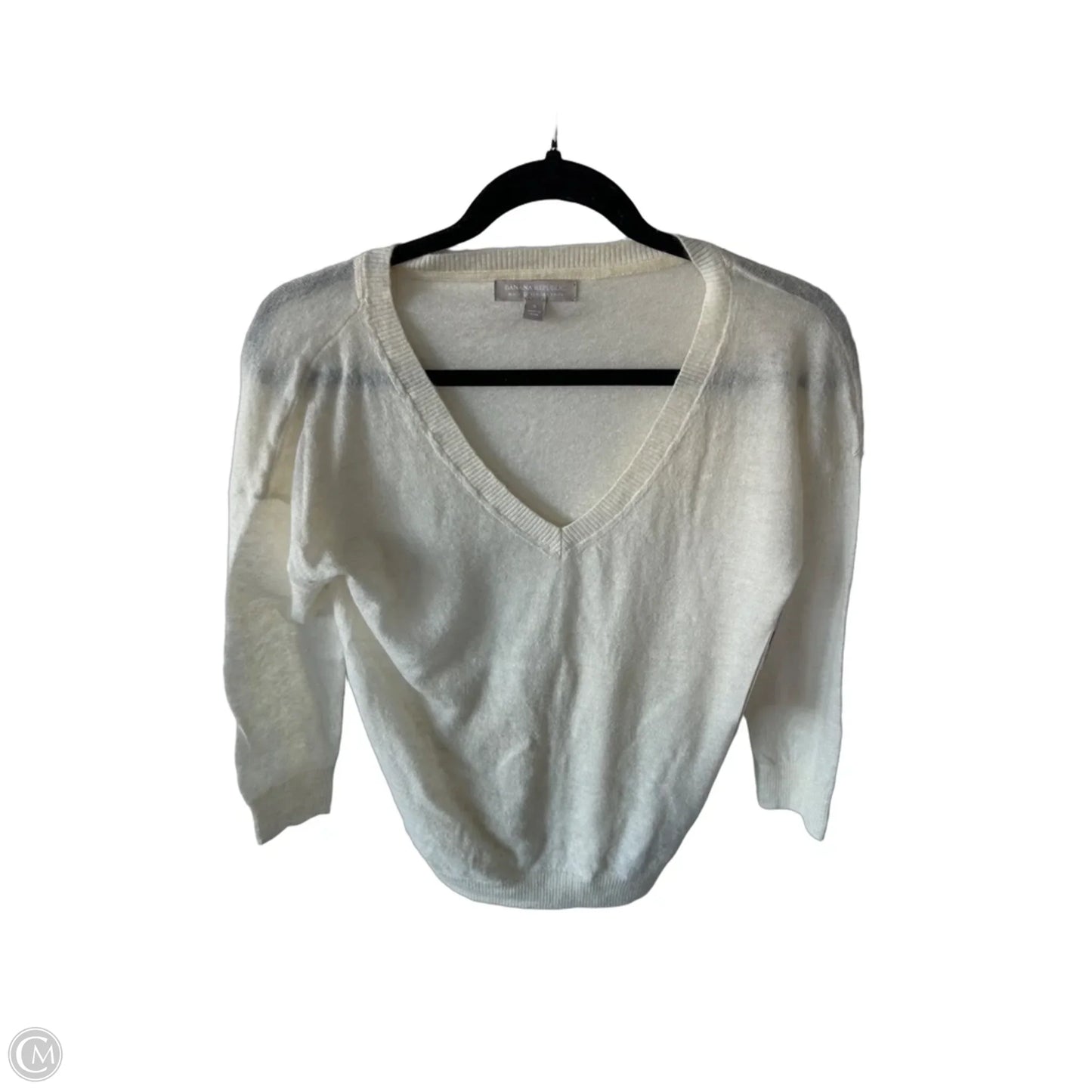 Sweater By Banana Republic In Cream, Size: S