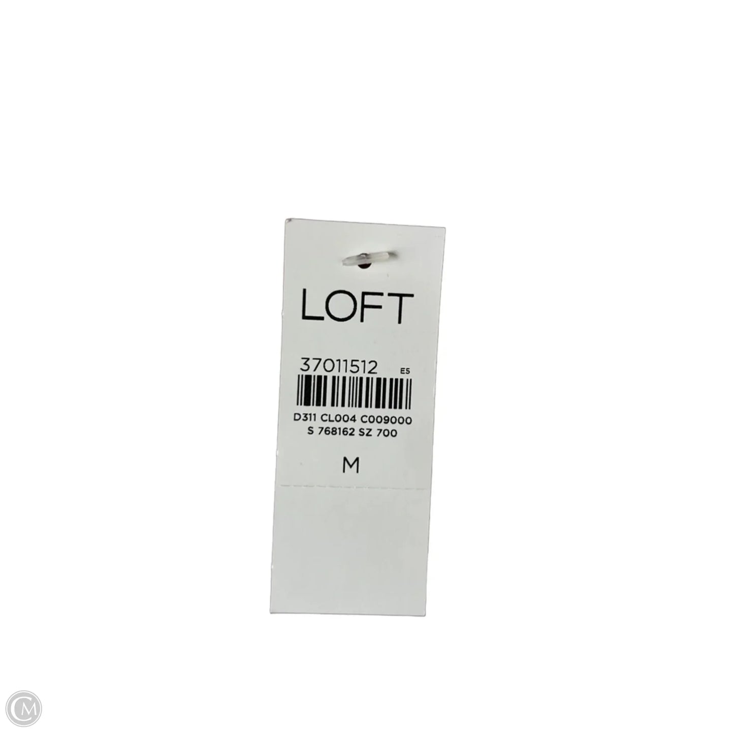 Top 3/4 Sleeve By Loft In White, Size: M