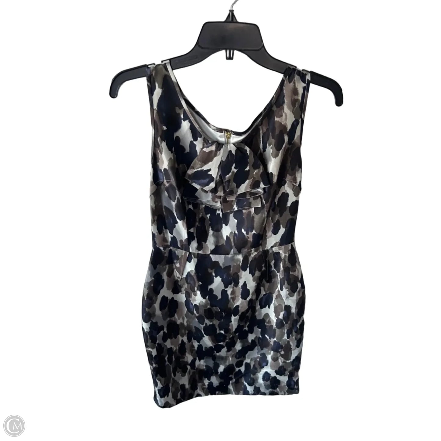 Dress Designer By Kate Spade In Blue & Grey, Size: S