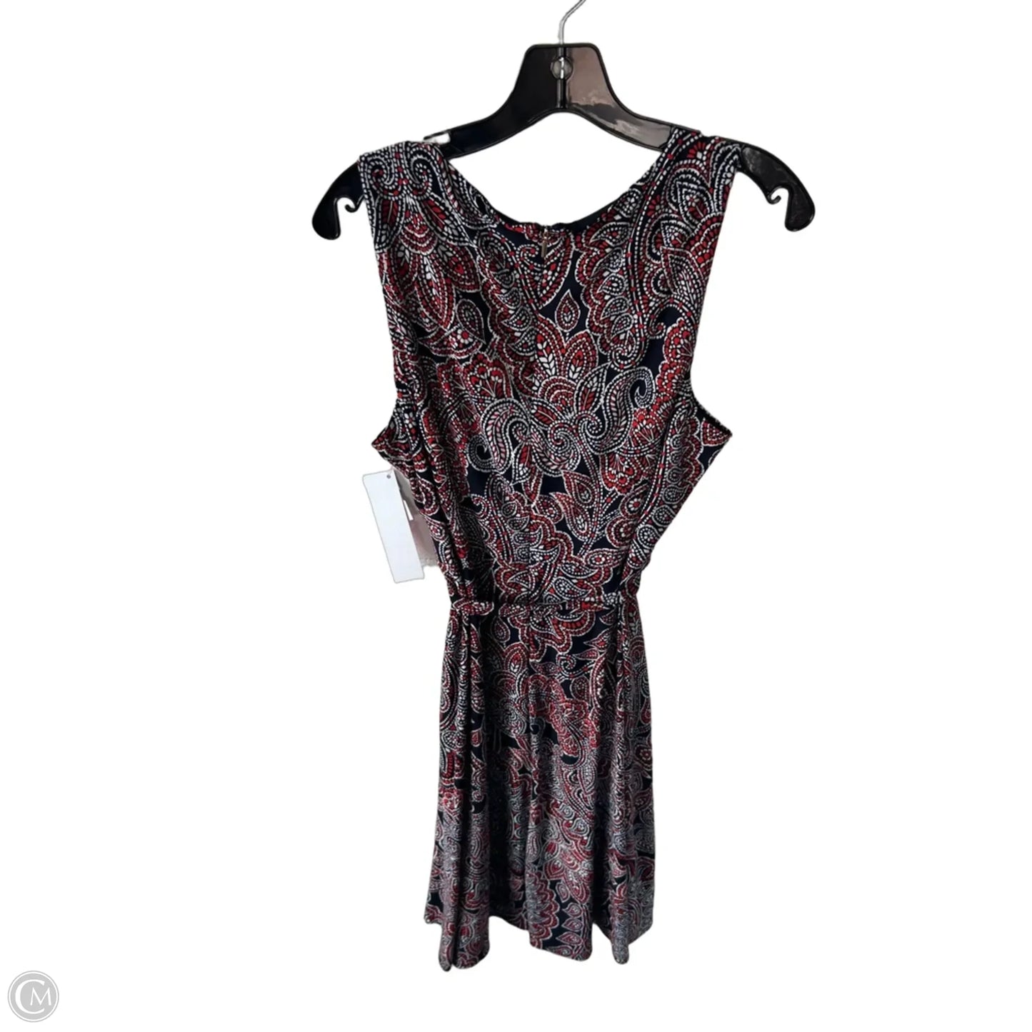 Dress Work By Clothes Mentor In Blue & Red & White, Size: L