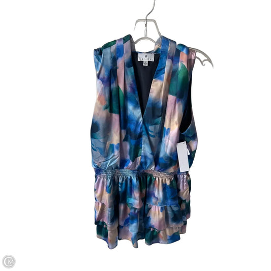 Dress Party Short By Socialite In Blue & Purple, Size: Xl
