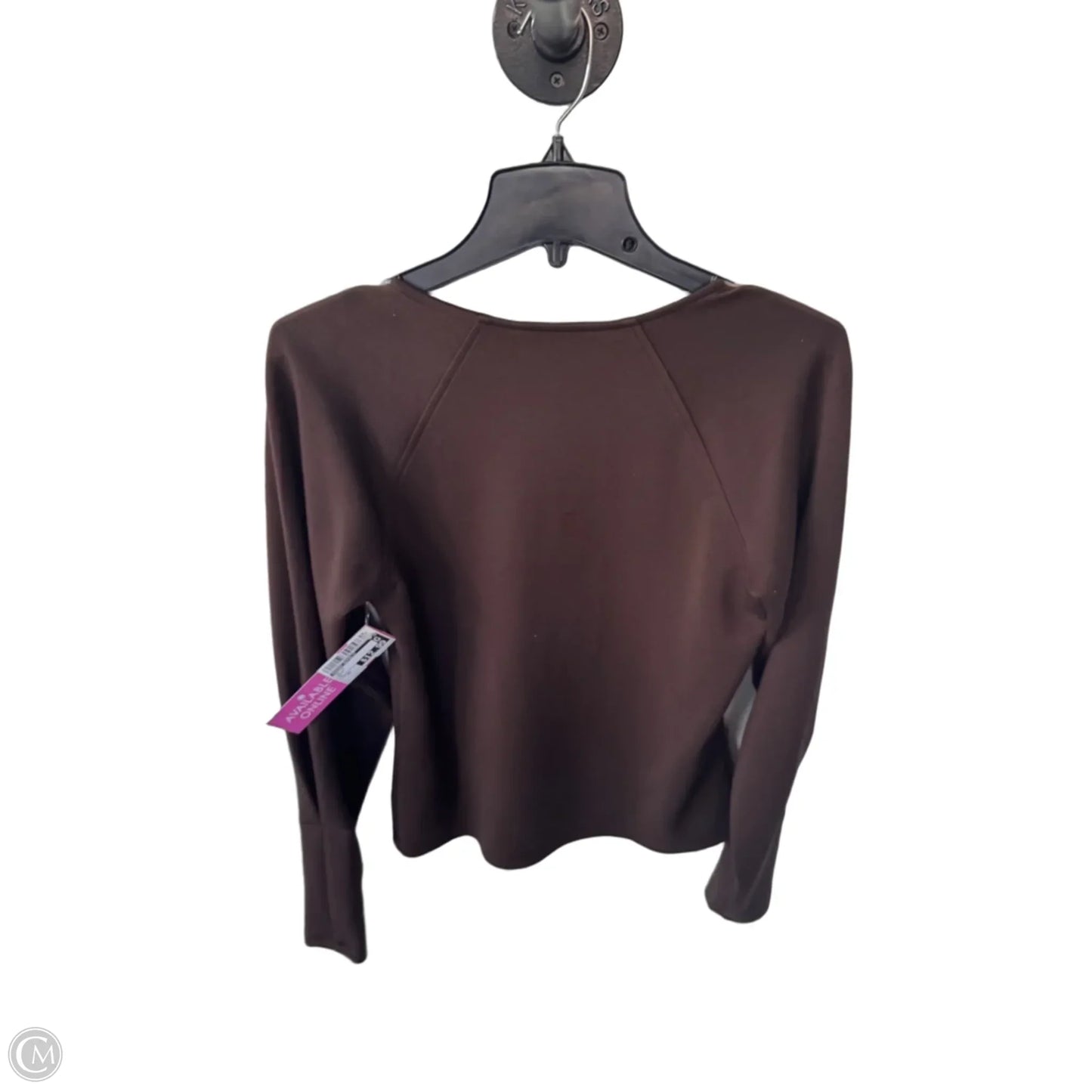 Top Long Sleeve By Banana Republic In Brown, Size: Xs