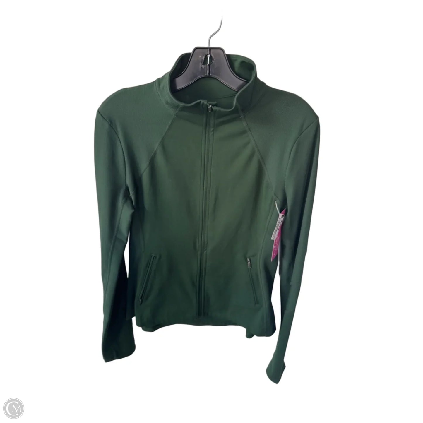 Athletic Jacket By Zella In Green, Size: M