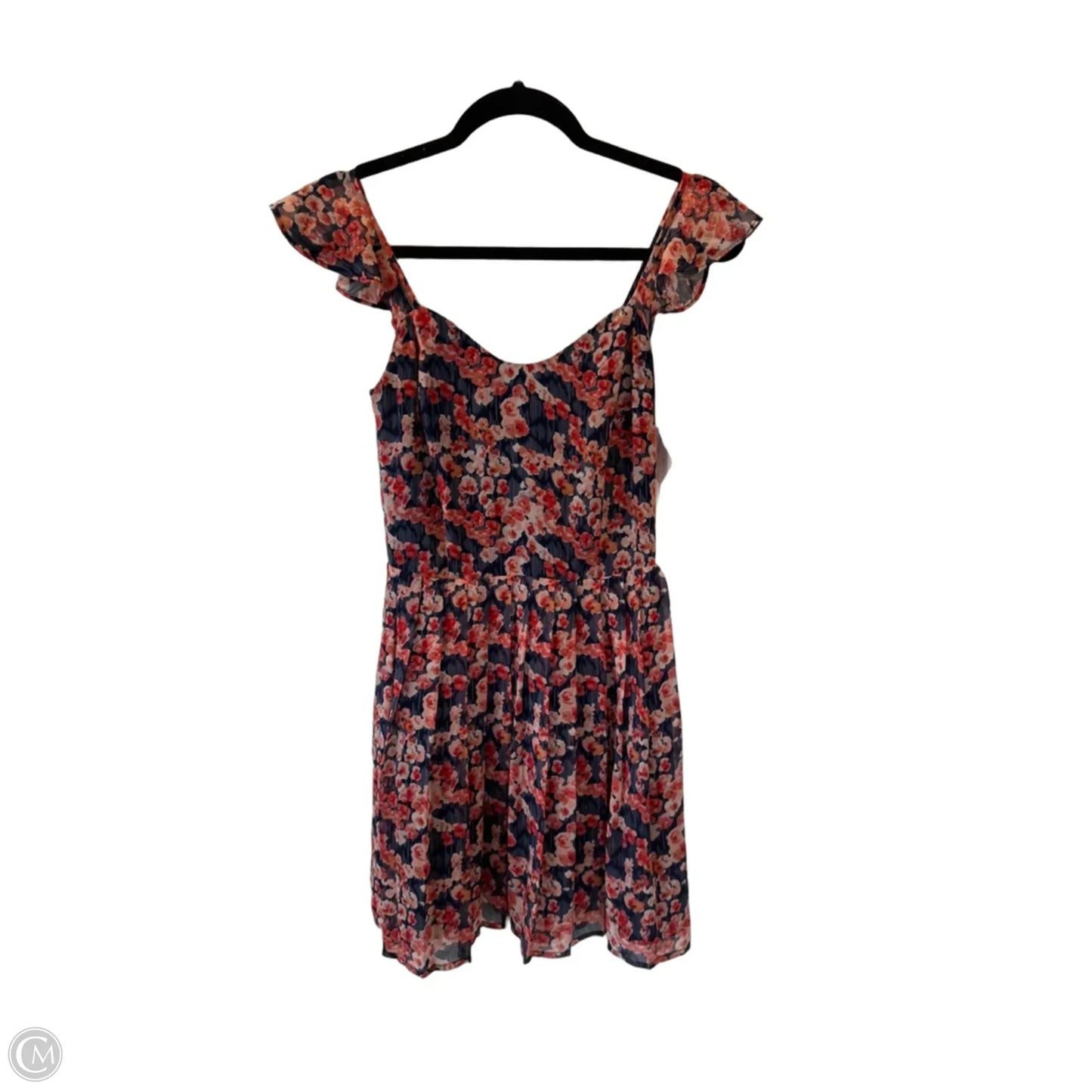 Dress Casual Short By Joie In Blue & Pink, Size: S
