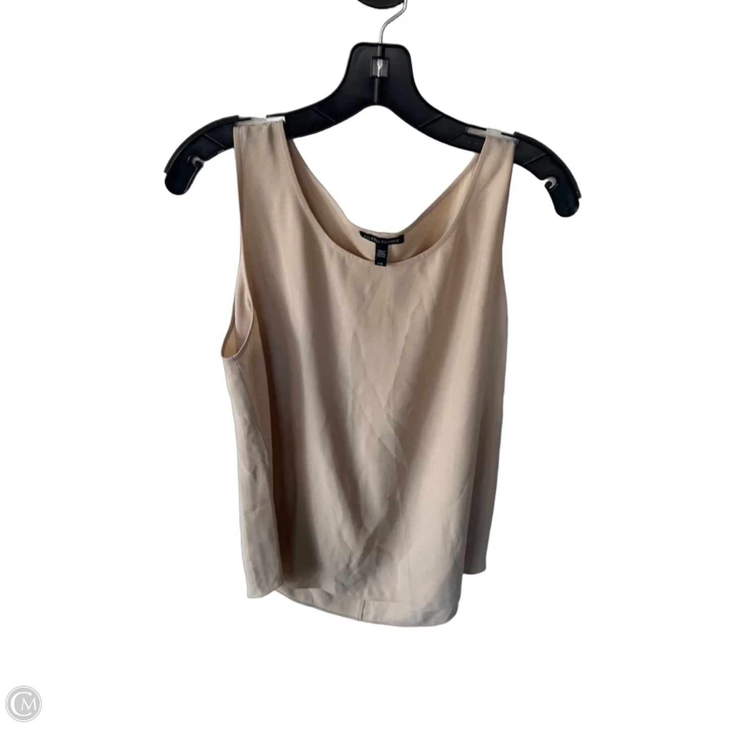 Top Sleeveless By Eileen Fisher In Tan, Size: L