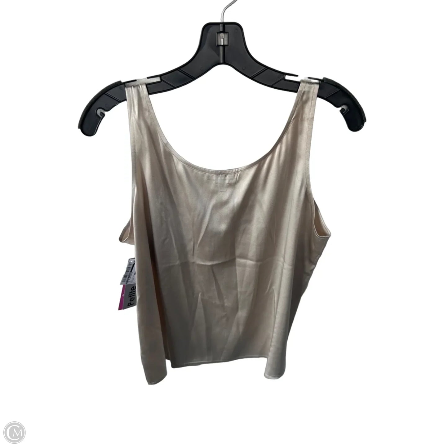 Top Sleeveless By Eileen Fisher In Tan, Size: Lp