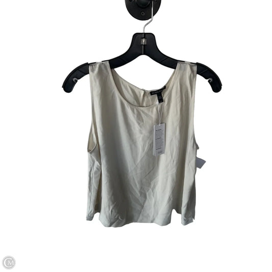 Top Sleeveless By Eileen Fisher In Tan, Size: L
