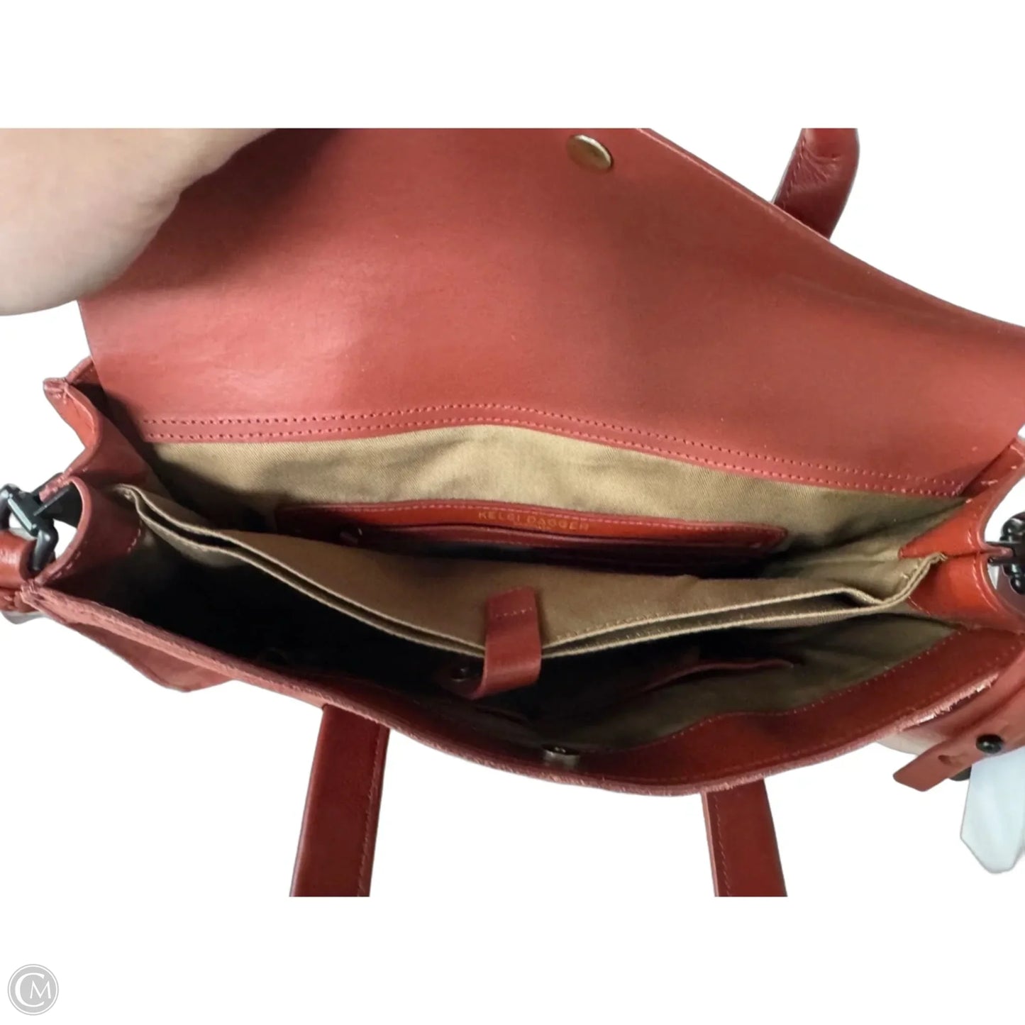 Crossbody Leather By Kelsi Dagger, Size: Medium
